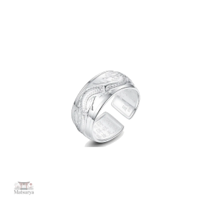 Bague dragon japonaise ornée de motifs traditionnels
