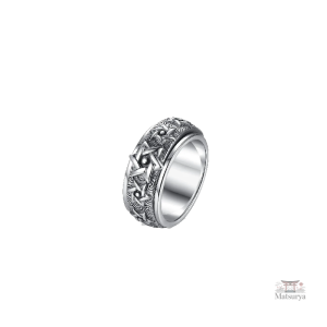 Bague japonaise pour homme, style traditionnel