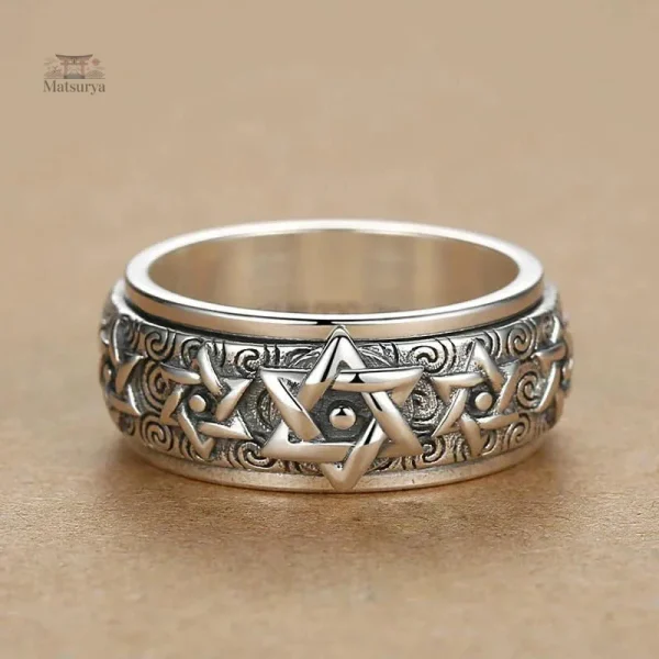 Accessoire homme, bague japonaise unique