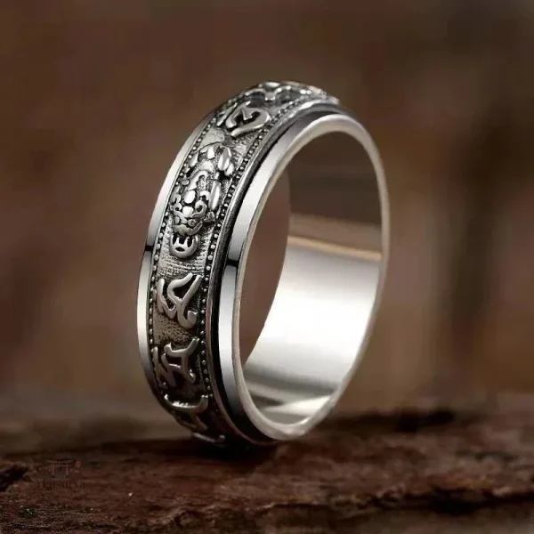 Bague japonaise pour homme, style contemporain