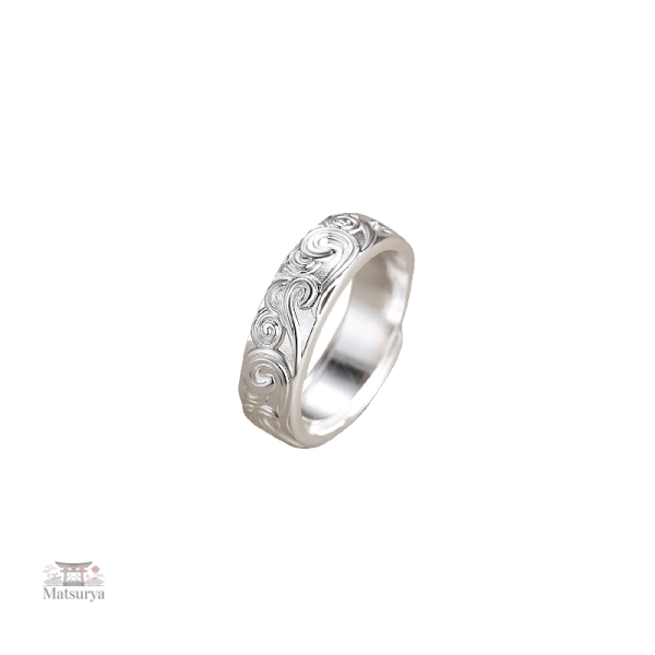 Bague japonaise pour homme, élégante et originale