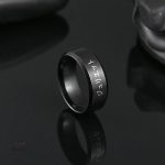 Bague Japonais personnalisée en acier - vue 7