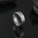 Bague Japonais personnalisée en acier - vue 8