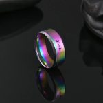 Bague Japonais personnalisée en acier - vue 12