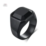 Accessoire en acier noir au style japonais