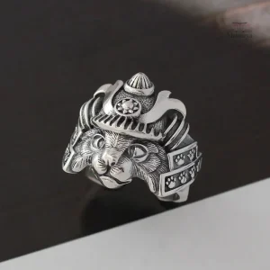 Bague japonaise en forme de chat, élégante et originale