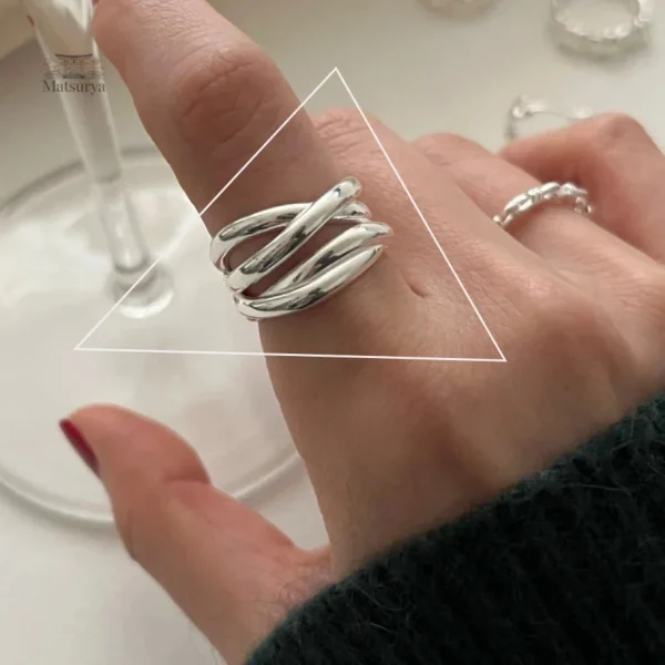 Bague Japonaise raffinée avec design unique