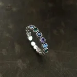 Bague Japonaise Chic Minimaliste en design épuré