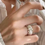 Bague en Argent au Design Japonais Raffiné