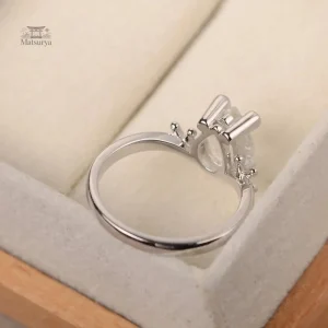 Accessoire japonais : bague grenouille en cristal