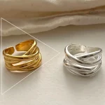 Bague japonaise, style unique et contemporain, finitions soignées