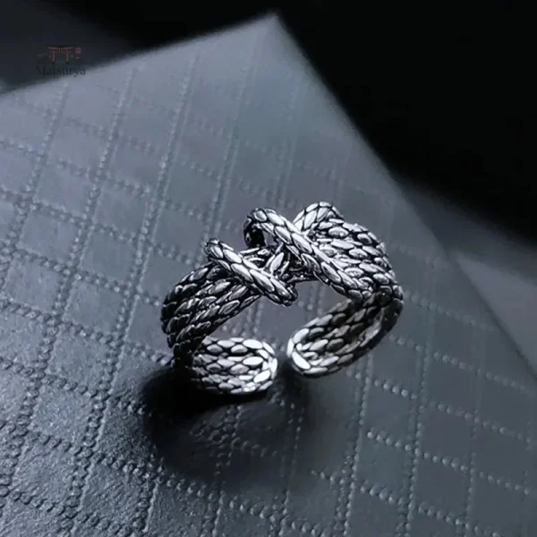 Bague vintage inspirée de la culture japonaise