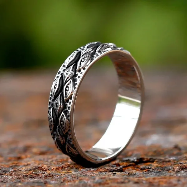 bague-japonaise-sculptee-1 Bague Japonaise Sculptée en métal élégant