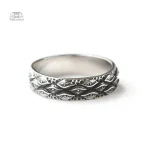 Bague traditionnelle japonaise, finition soignée