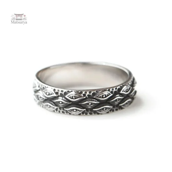 Bague traditionnelle japonaise, finition soignée