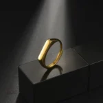 Bague Personnalisée avec Motifs Japonais