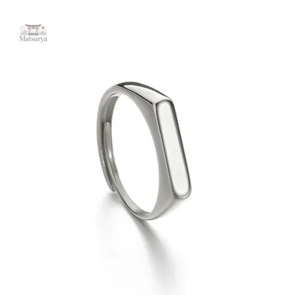Bague Personnalisée au Style Japonais Élégant