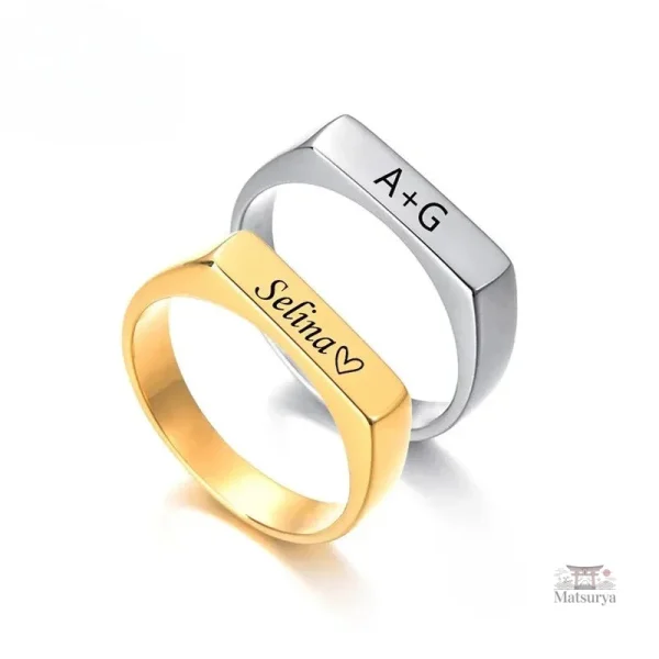 Bague Personnalisée Japonais - vue 3