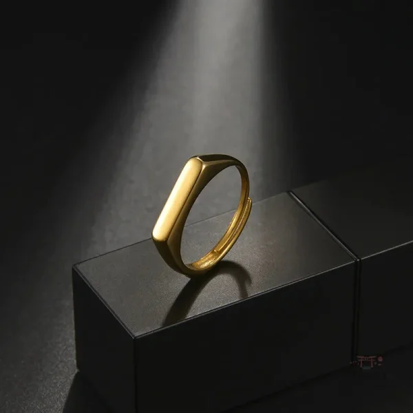 Bague Personnalisée en Style Japonais