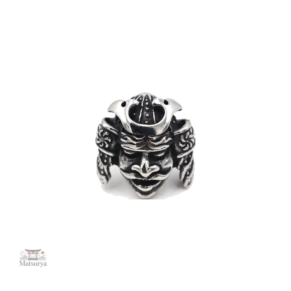 Bague samouraï avec design stylisé