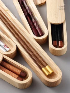 Set de baguettes japonaises élégantes