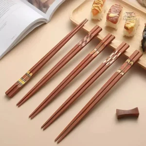 Baguette Japonaise en Bois Massif Bohème
