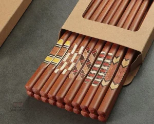 Baguette Bohème, artisanale et élégante, en bois massif