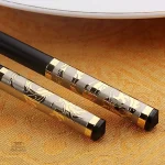 Baguette élégante avec motif dragon japonais