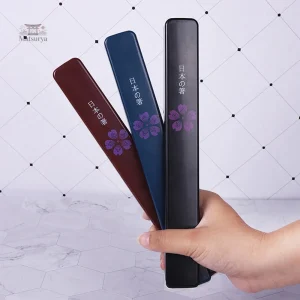 Coffret élégant pour baguette en bois