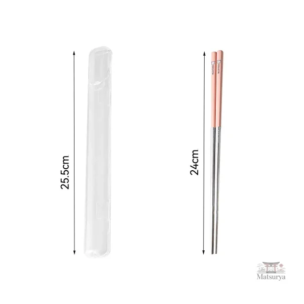 Baguettes japonaises en inox, accessoires de table modernes