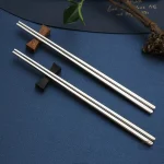 Baguette Inox de qualité supérieure pour repas japonais