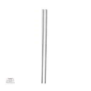 Accessoire culinaire : baguette japonaise en acier inoxydable