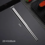 Baguette japonaise en acier pour cuisine asiatique