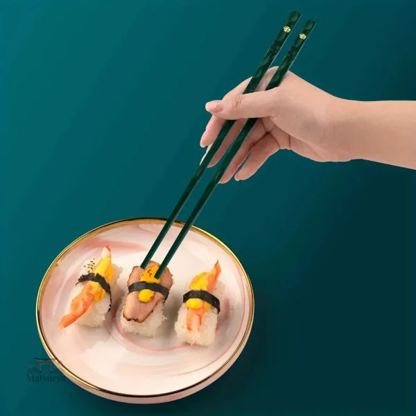 Baguette japonaise artisanale, accessoire de table chic