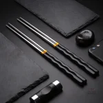 Baguette Japonaise en Inox Raffinée
