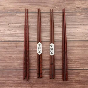 Baguette japonaise réutilisable en bois écologique