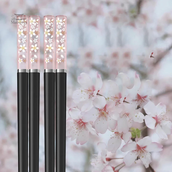 Baguette sakura pour repas japonais