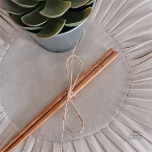 Baguettes en Bambou personnalisables pour une expérience culinaire unique