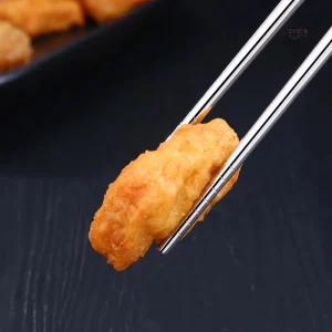 Baguettes en inox, idéales comme cadeau japonais élégant