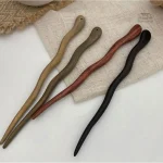 Épingle à cheveux japonaise en bois