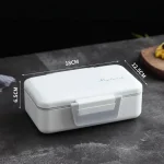 Boîte Bento moderne adaptée aux repas faits maison
