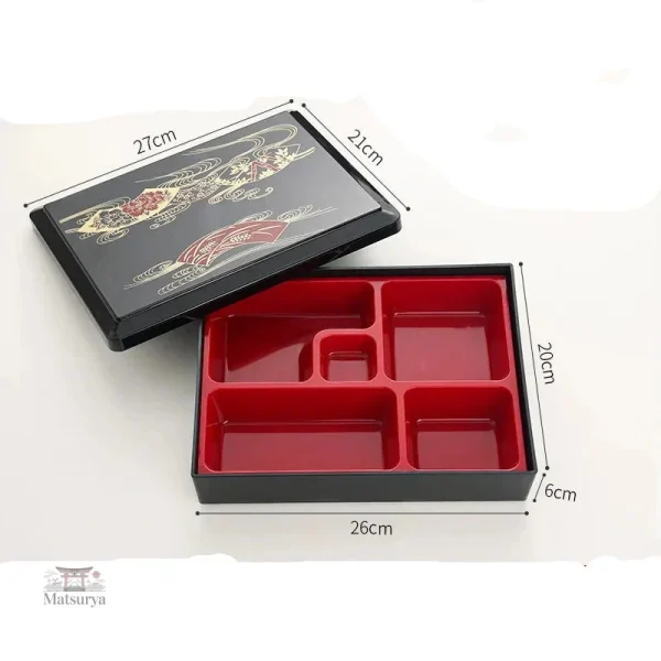 Bento classique, parfait pour les pique-niques et déjeuners