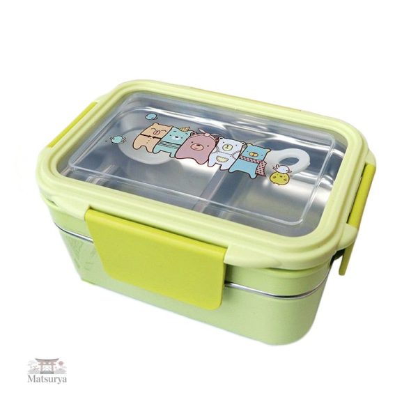 Bento Kawaii avec motifs charmants et colorés