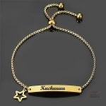 Bracelet étoile japonais ajustable, bijou unique personnalisé