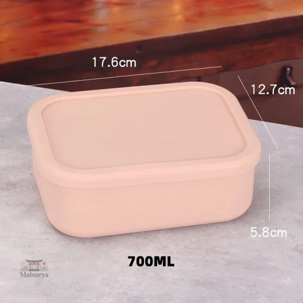 Conteneur en silicone, facile à nettoyer