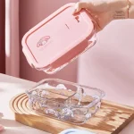 Boite à Bento en Verre pour repas sains et équilibrés