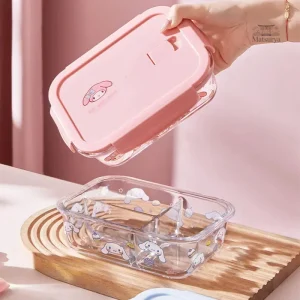 Boite à Bento en Verre pour repas sains et équilibrés