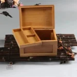 Élégante boîte à bijoux en bois japonais