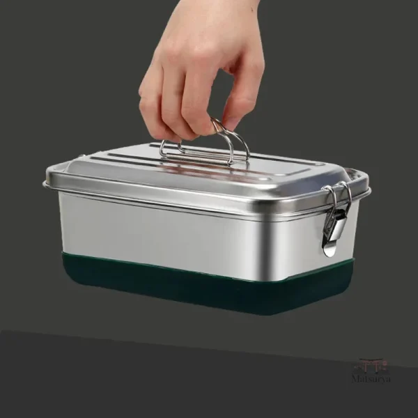 Lunch box Bento durable en acier