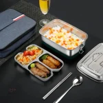 Bento en acier inoxydable, pratique et léger